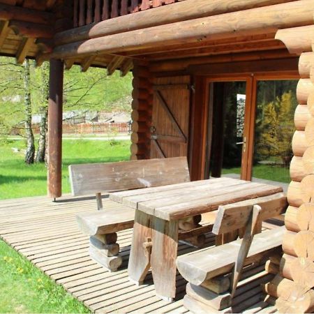 L'Ours Noir Chalet En Rondins Ла-Бресс Экстерьер фото