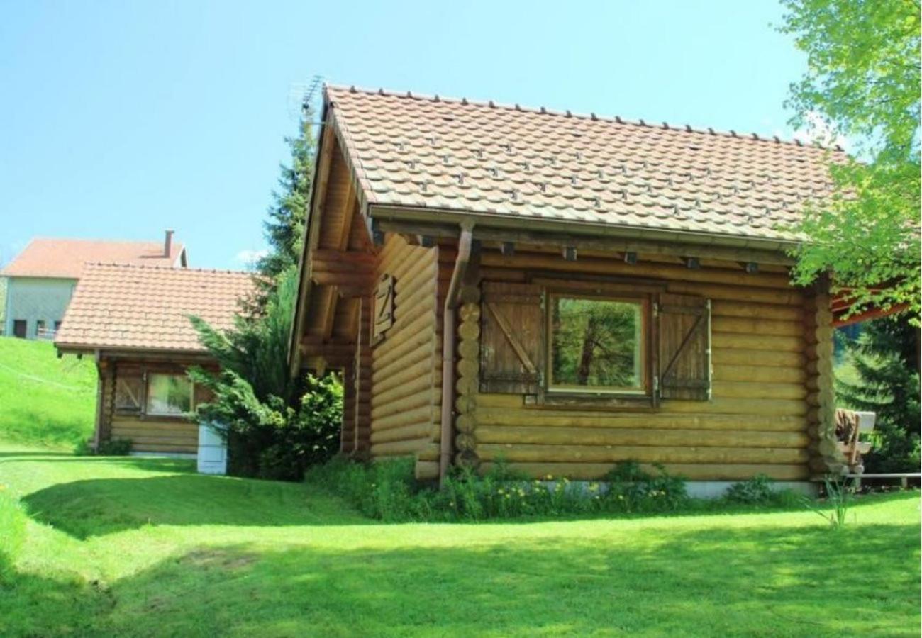 L'Ours Noir Chalet En Rondins Ла-Бресс Экстерьер фото