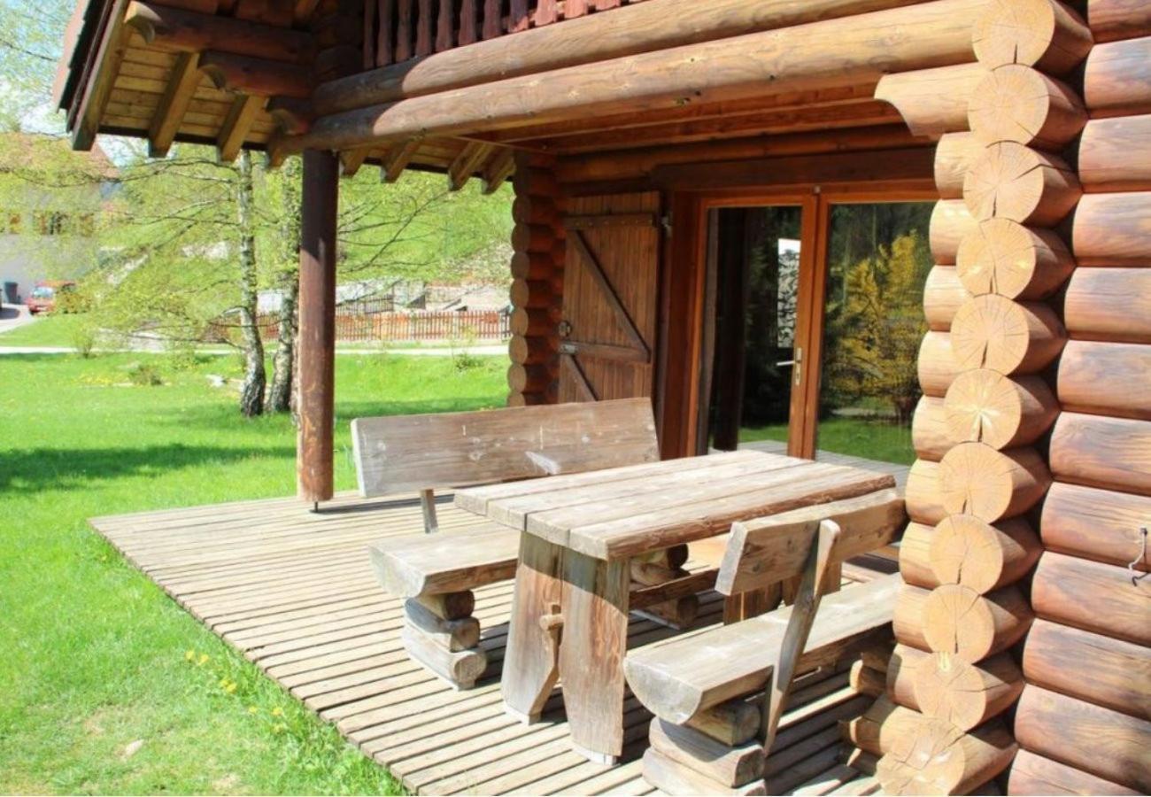 L'Ours Noir Chalet En Rondins Ла-Бресс Экстерьер фото