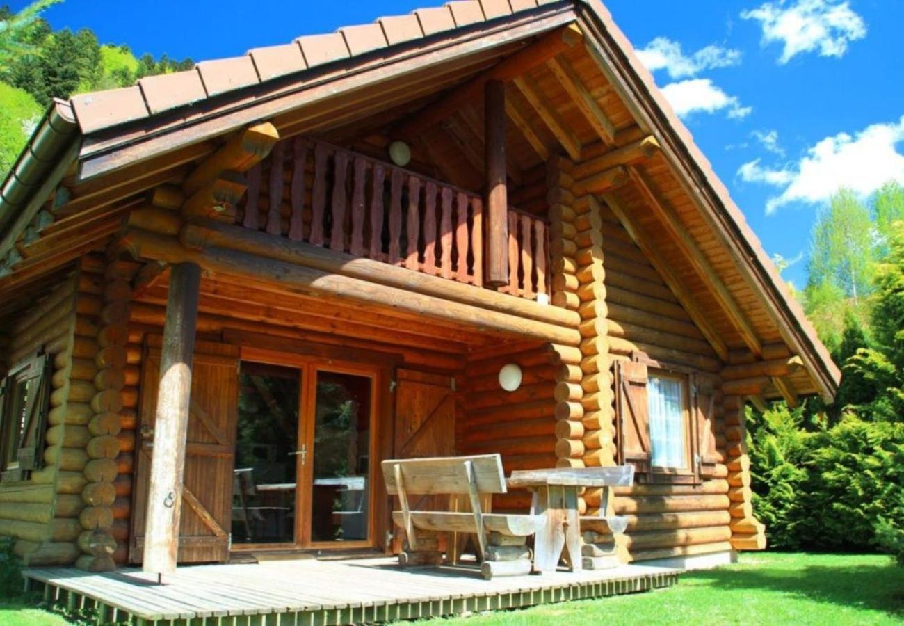 L'Ours Noir Chalet En Rondins Ла-Бресс Экстерьер фото