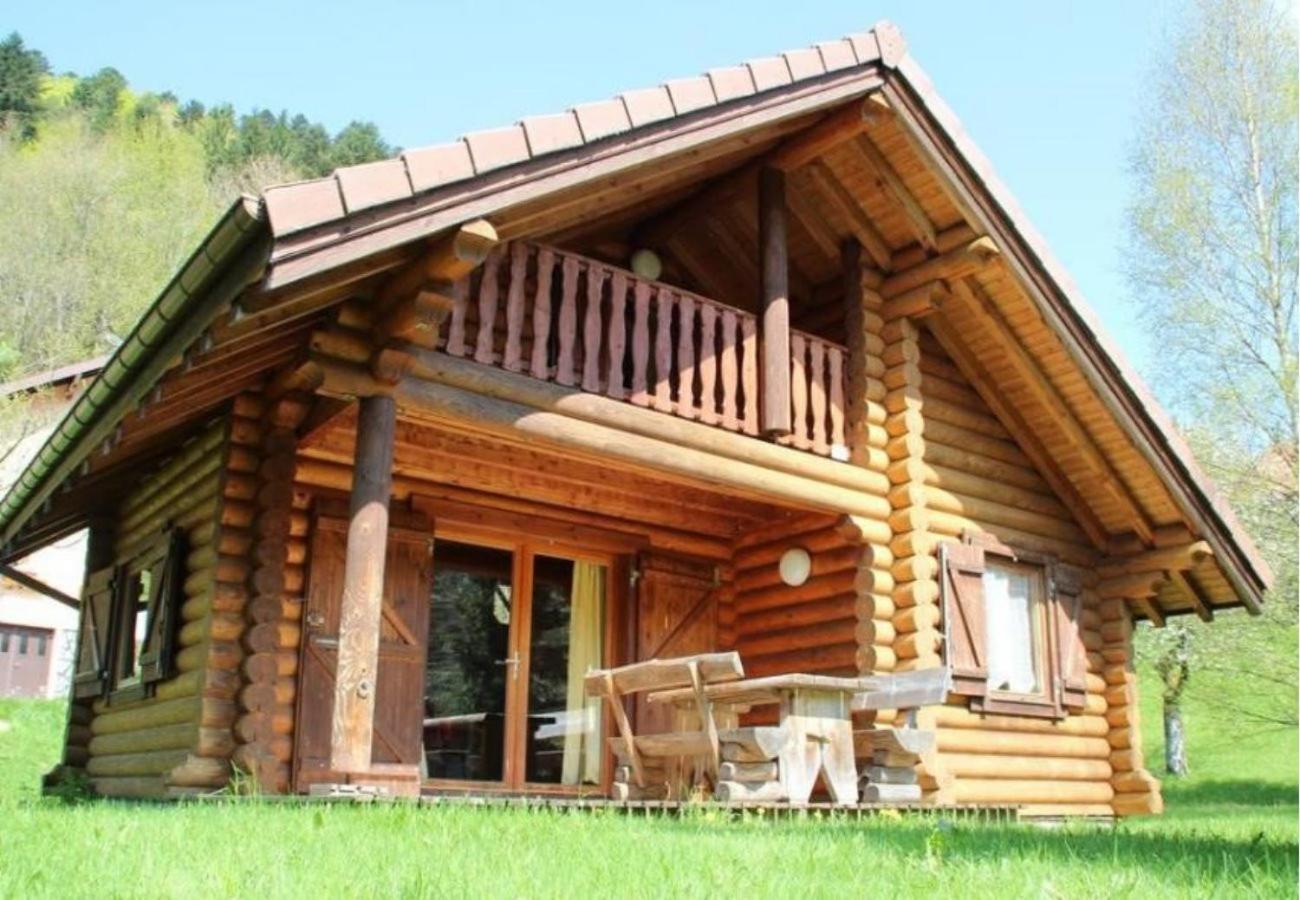 L'Ours Noir Chalet En Rondins Ла-Бресс Экстерьер фото