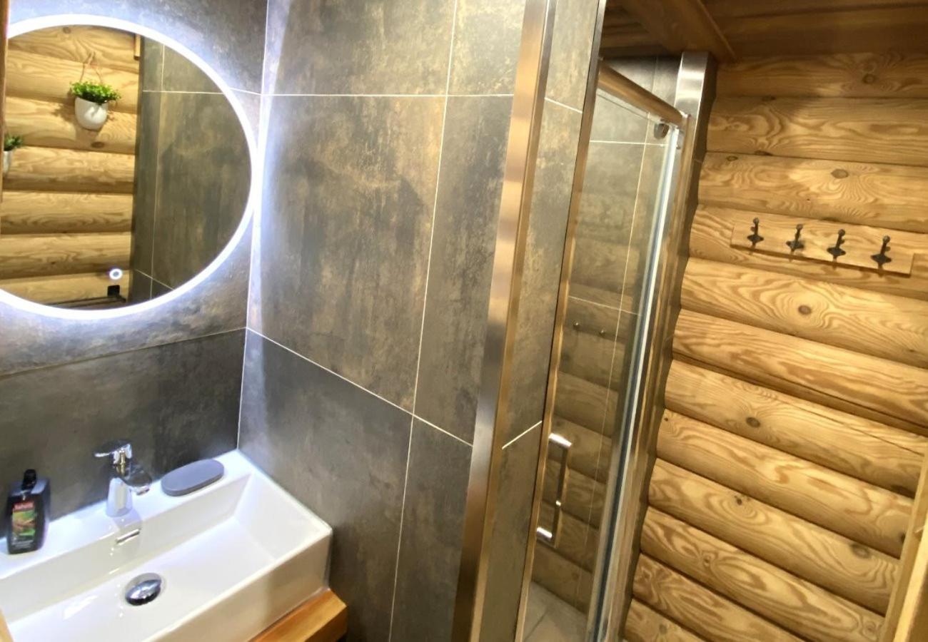 L'Ours Noir Chalet En Rondins Ла-Бресс Экстерьер фото