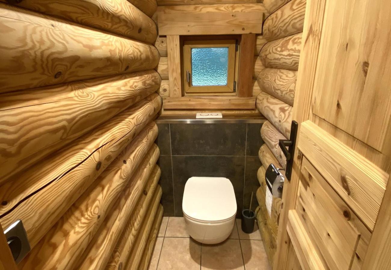 L'Ours Noir Chalet En Rondins Ла-Бресс Экстерьер фото