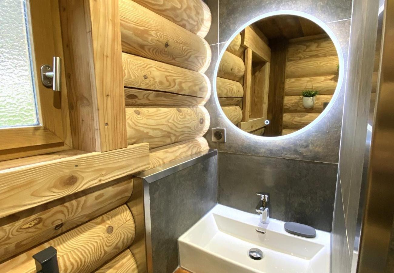 L'Ours Noir Chalet En Rondins Ла-Бресс Экстерьер фото