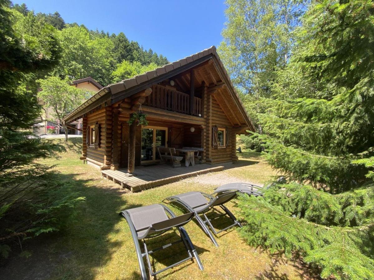 L'Ours Noir Chalet En Rondins Ла-Бресс Экстерьер фото