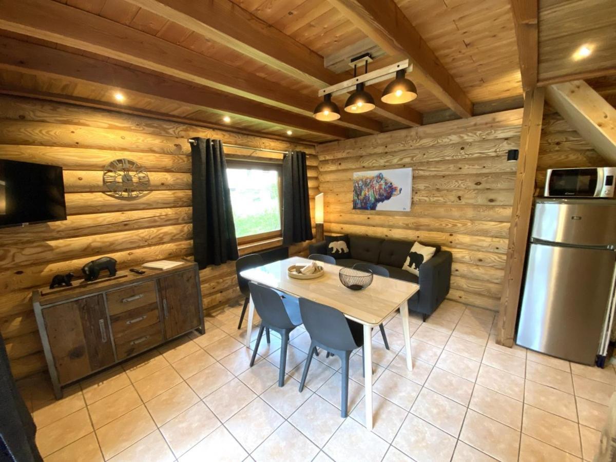 L'Ours Noir Chalet En Rondins Ла-Бресс Экстерьер фото